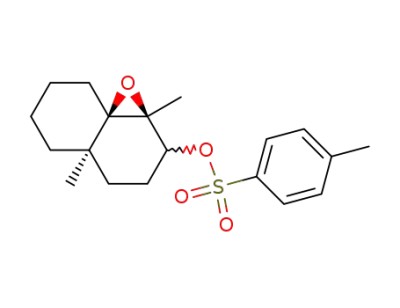 Toluene-4-sulfonic acid (1aS,4aR,8aR)-1a,4a-dimethyl-octahydro-1-oxa-cyclopropa[d]naphthalen-2-yl ester