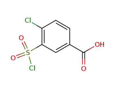 4-chloro-3-(chlorosulfonyl)benzoic acid
