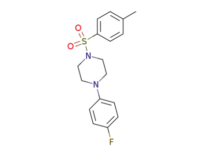 4-(4-fluorophenyl)-1-toluene-p-sulfonylpiperazine