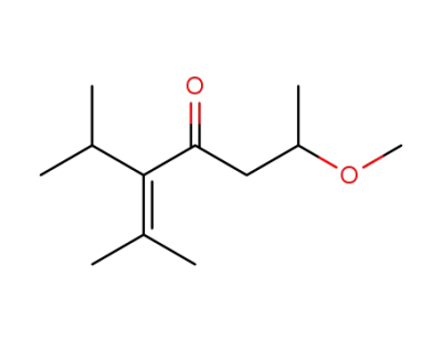 3-isopropyl-6-methoxy-2-methyl-hept-2-en-4-one